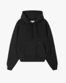 Marble Hoodie Black pose