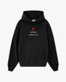 Nude Tour Hoodie Black front
