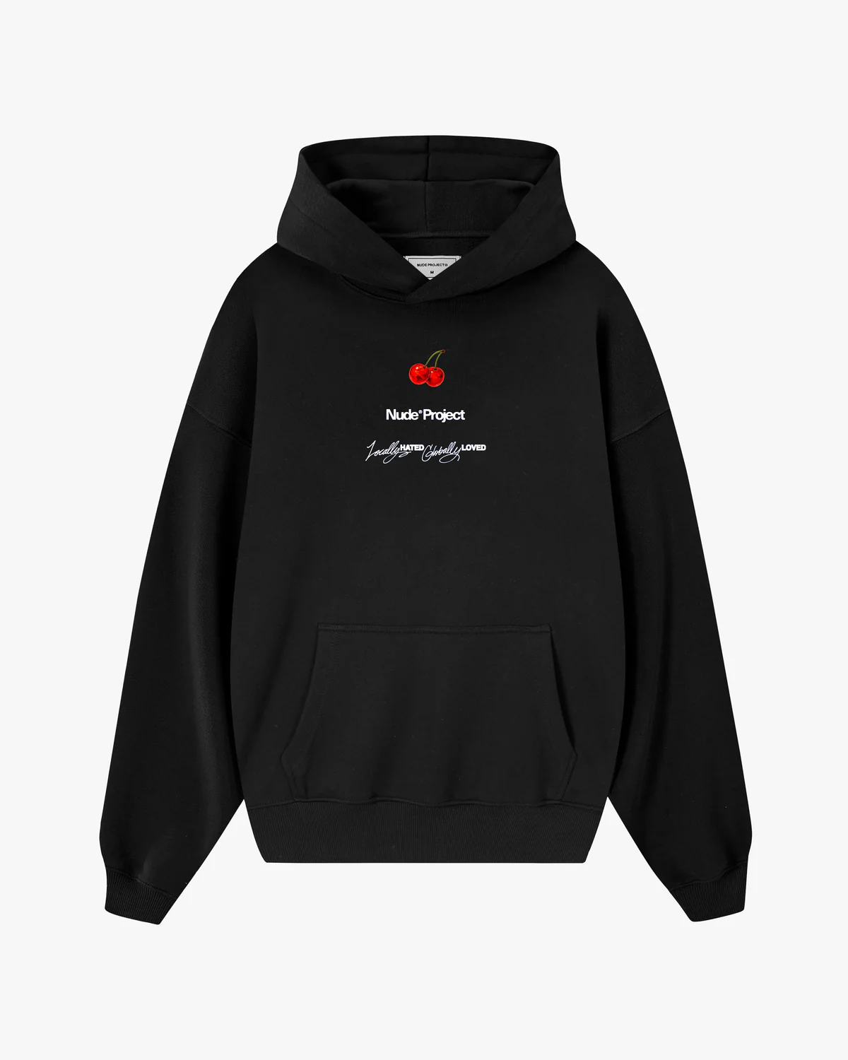 Nude Tour Hoodie Black front