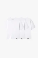 Basic Tee White 3xPack