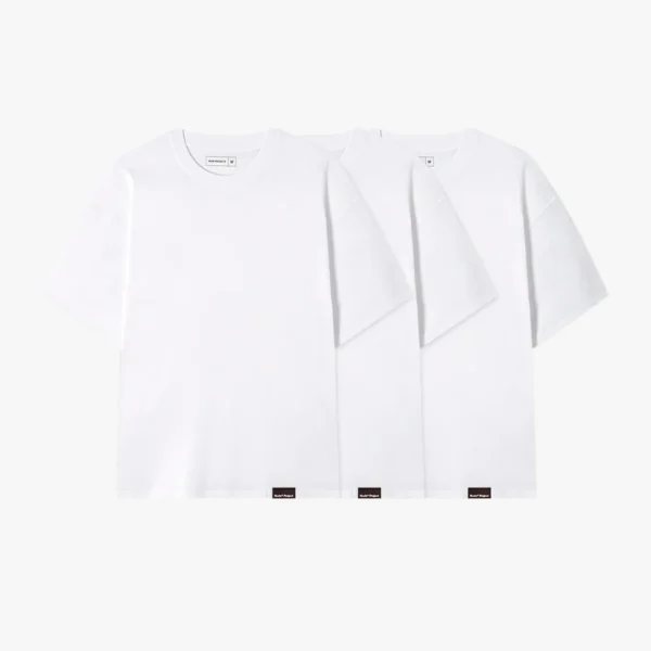Basic Tee White 3xPack