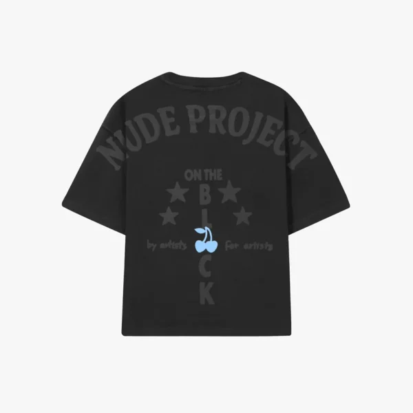 Block Tee Ash