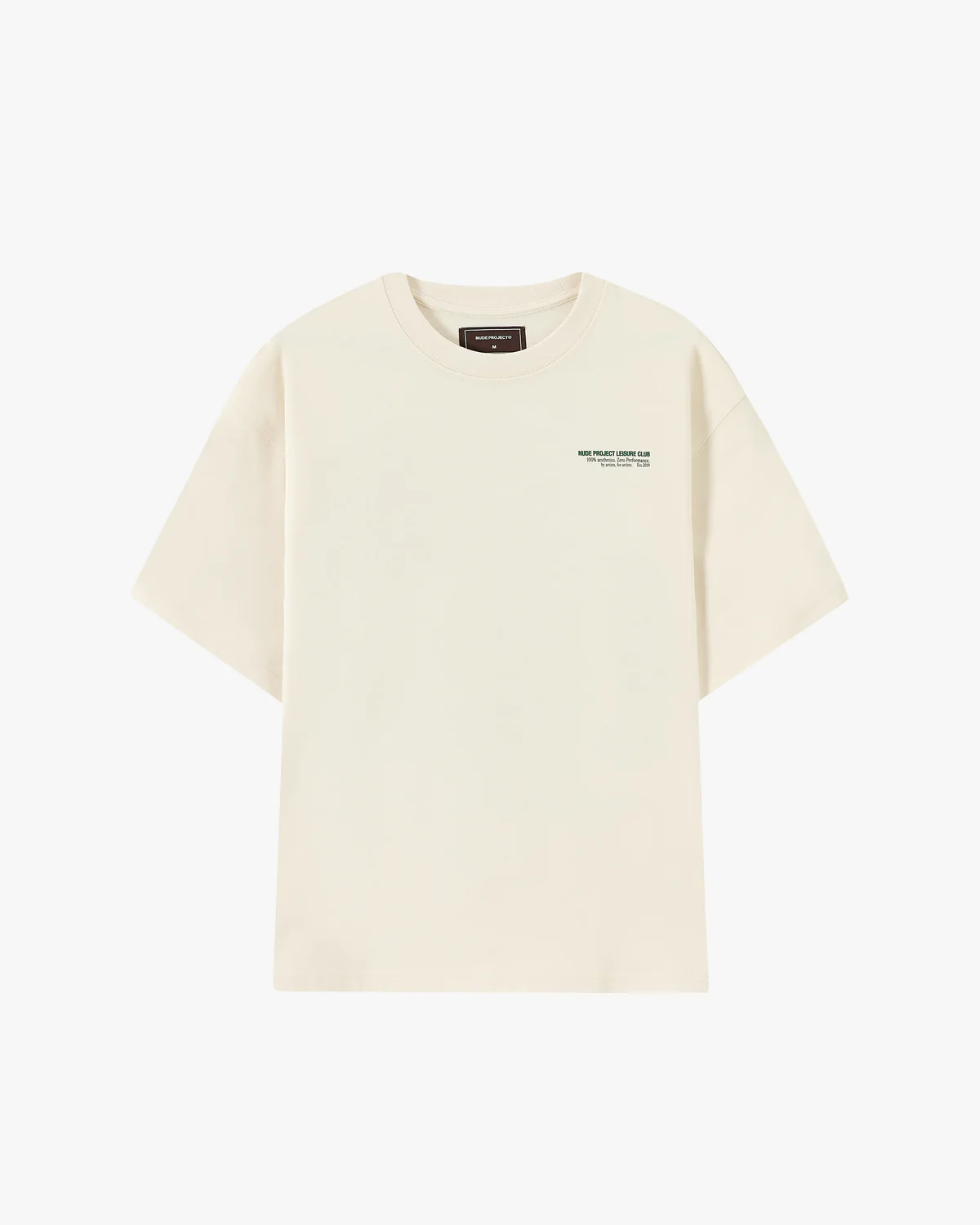 Court Tee Ivory marshmallow fron