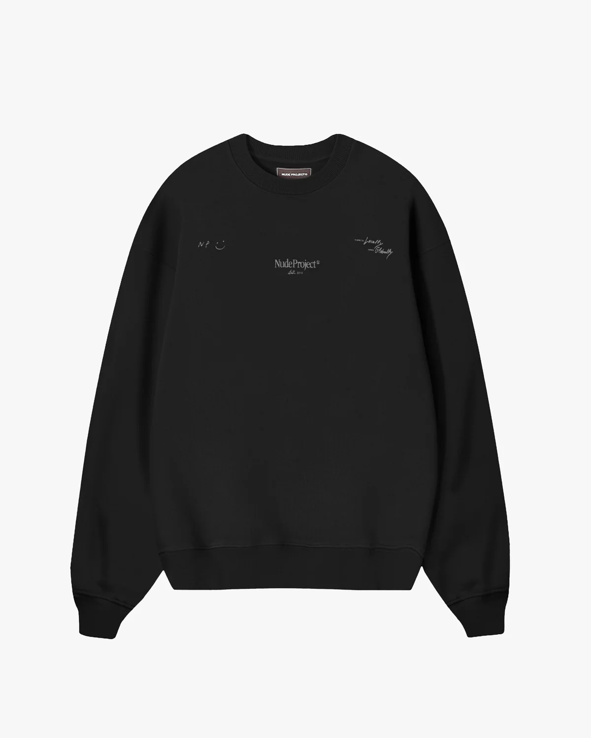 Global Soon Sweatshirt Black front