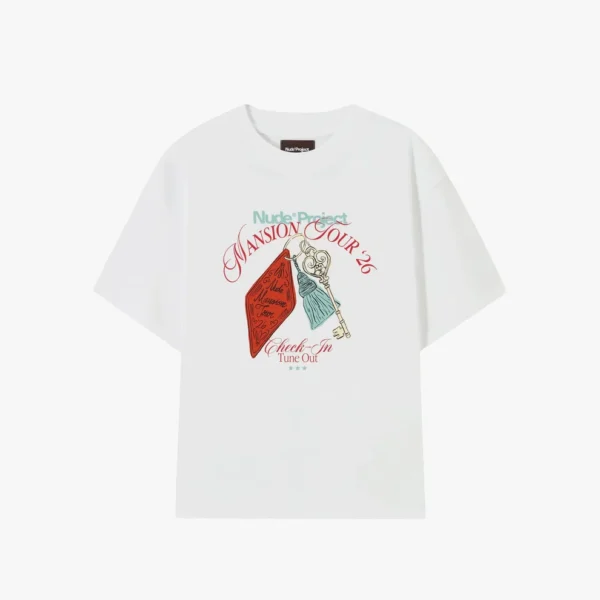 Mansion Key Tee Whitef