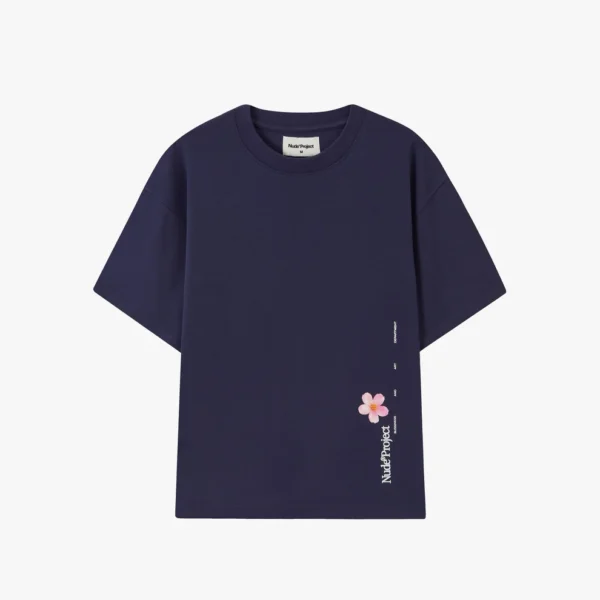 Misa Tee Navy front